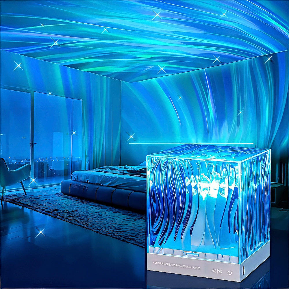 Ocean Wave Aurora Projector Lamp