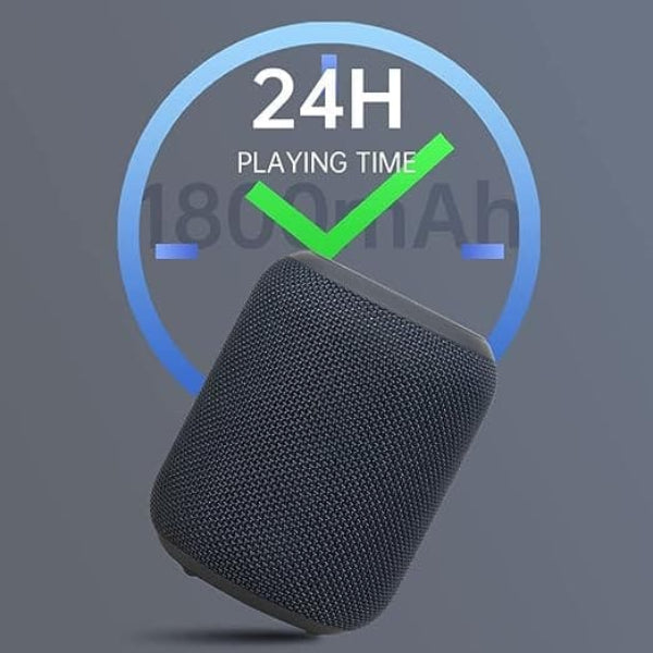 Portable speaker having 24 hour play time