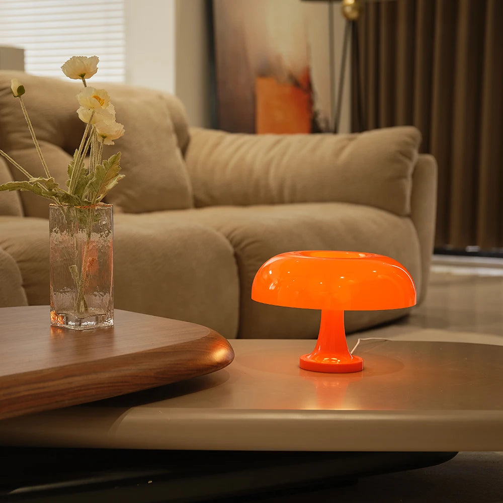 Modern Danish Mushroom Table Lamp LED Bedside Lamp listing image 3