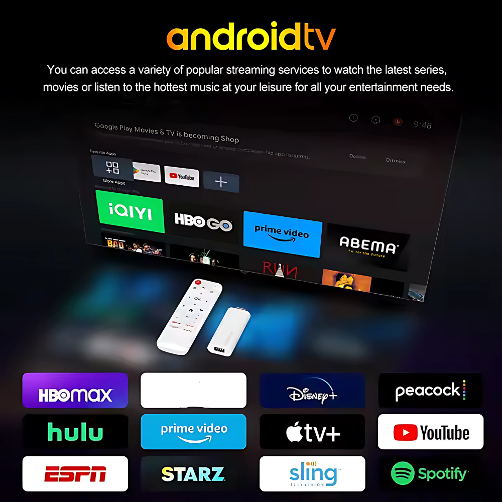 4K Android SMART TV Stick listing image 1